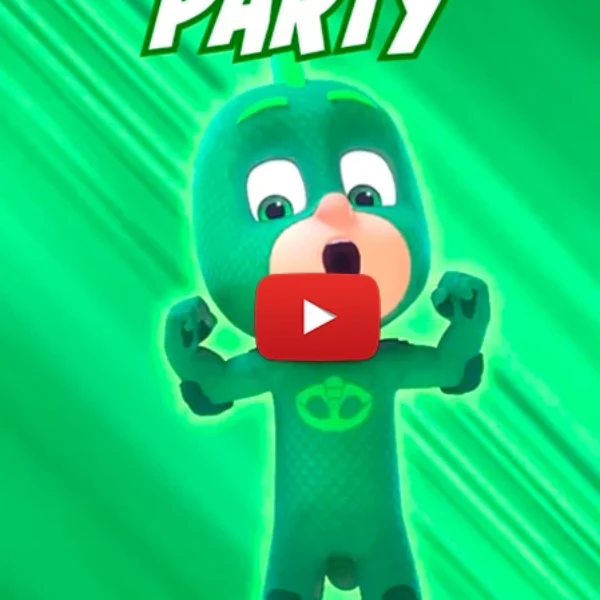 pj masks birthday invitation card